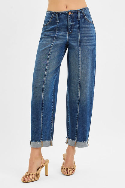 Risen HR Fit Cuffed Jean