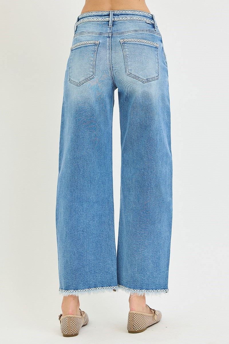 HR Crop Barrel Jeans