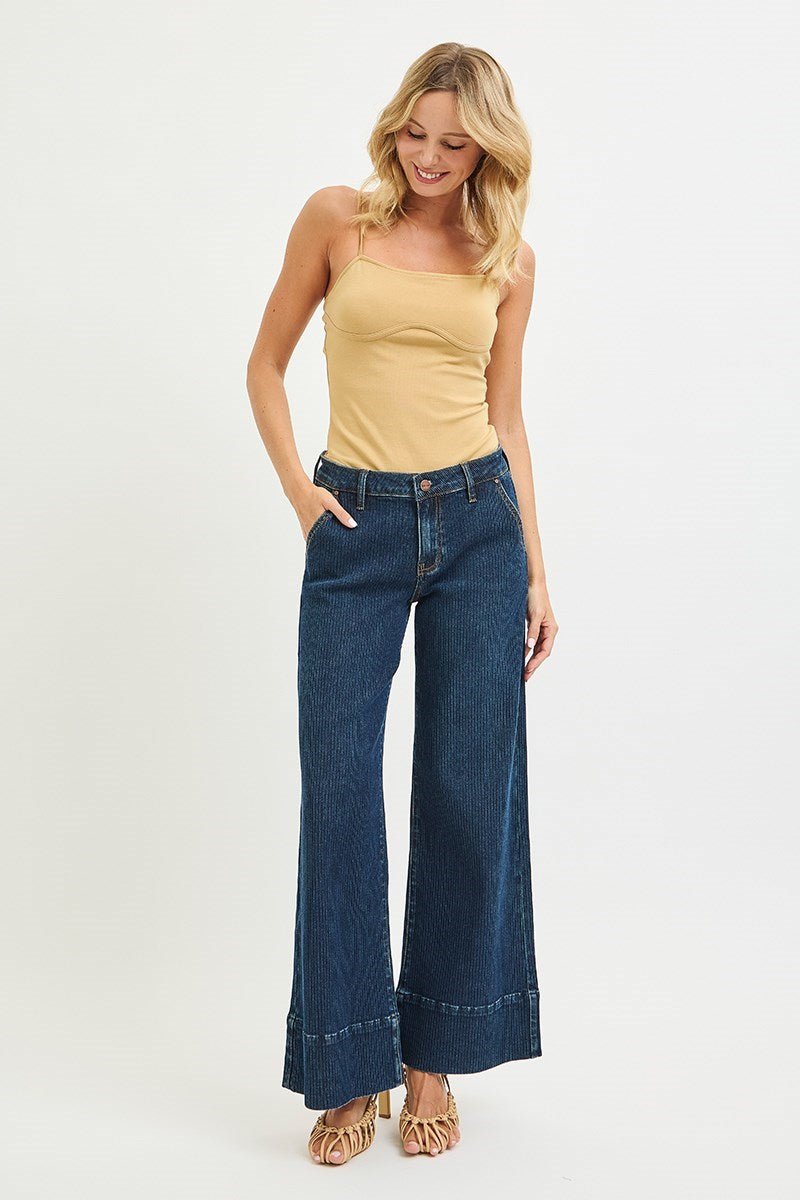 Risen MR Wide Hem Jean