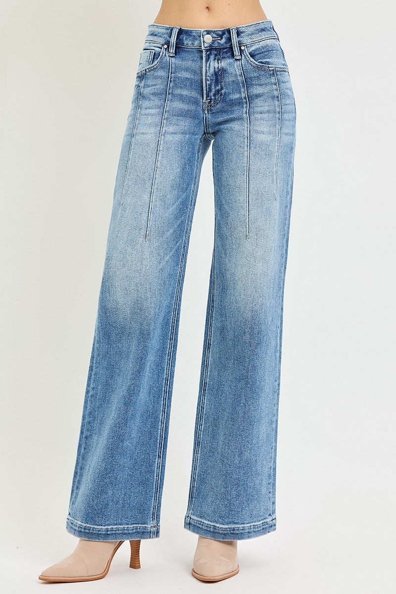 Risen MR Wide Leg Jeans