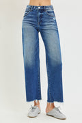 TC HR Ankle Wide Jeans
