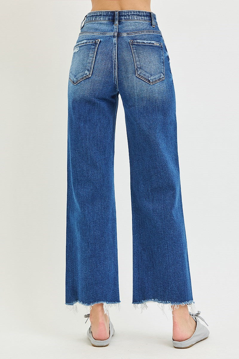 TC HR Ankle Wide Jeans