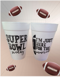 Super Bowl 16 oz Styrofoam Cup
