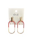 Classy Red Hoops