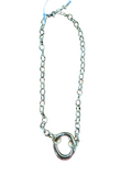 Estate Gold Oval Necklace