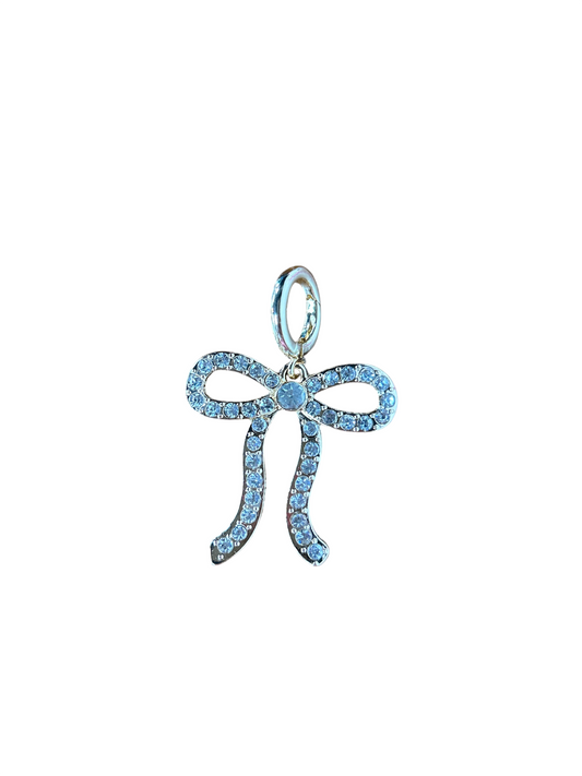 Gold Looped Bow Charm