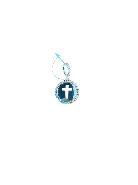 Cross Coin Charm