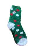 Christmas Fuzzy Sock