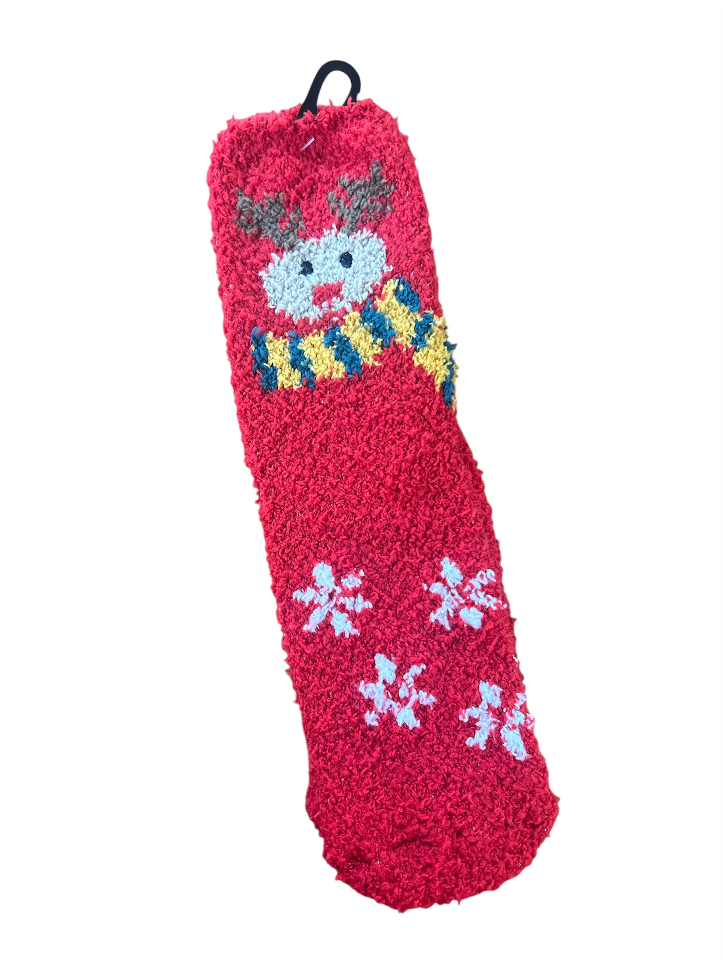 Christmas Fuzzy Sock
