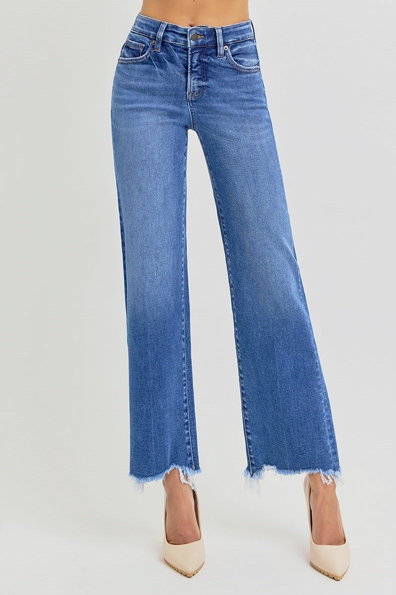 Risen HR TC Ankle Straight Jeans