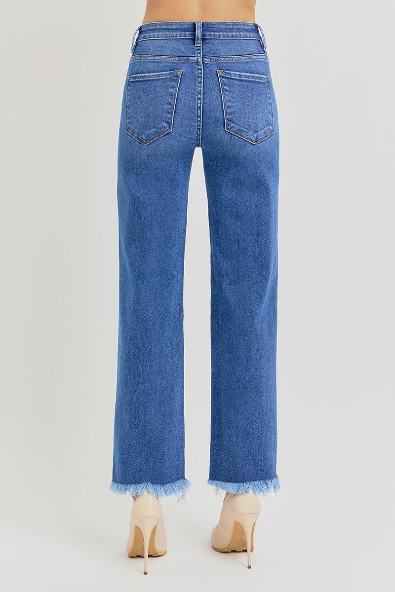 Risen HR TC Ankle Straight Jeans