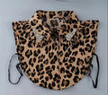 Leopard Ruffle Diamond Collar