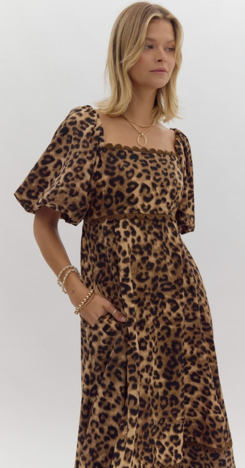 Wild About You Midi Dress