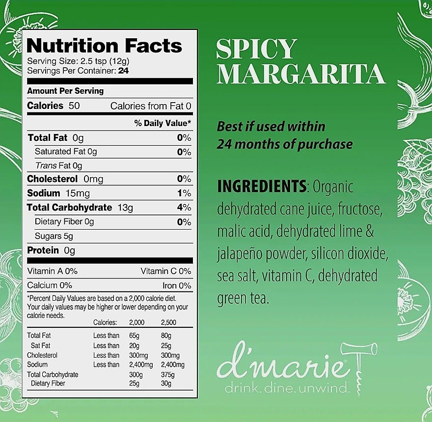 Spicy Margarita Cocktail Slush Mix