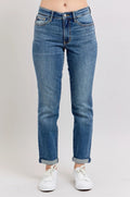 Judy Blue Mid-Rise Boyfriend Fit