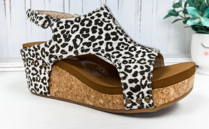 Justice Leopard Wedge