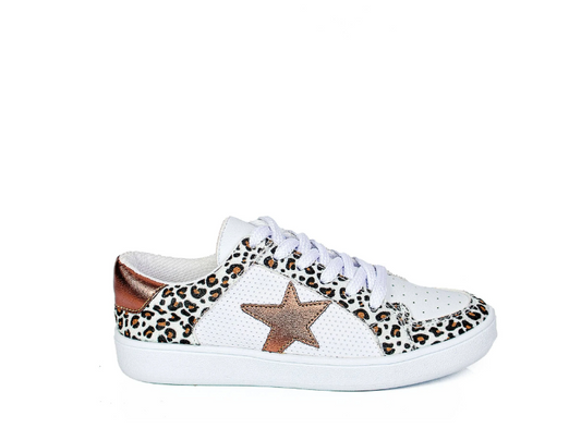 Leopard Nude Sneaker