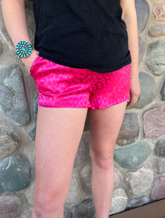 Rosey Leopard Shorts