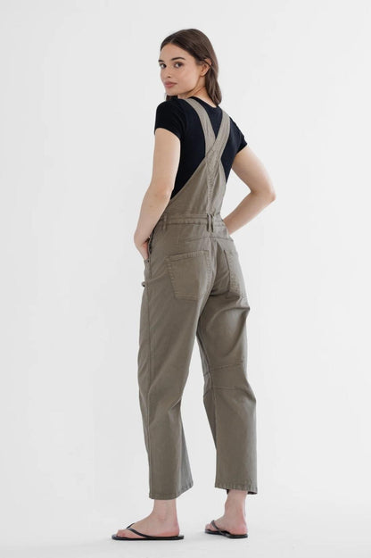 Artichoke Wide-Leg Overalls