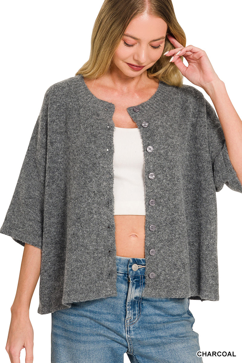 Half Sleeve Cardigan