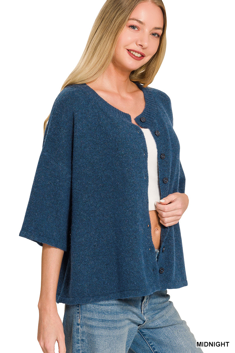 Half Sleeve Cardigan