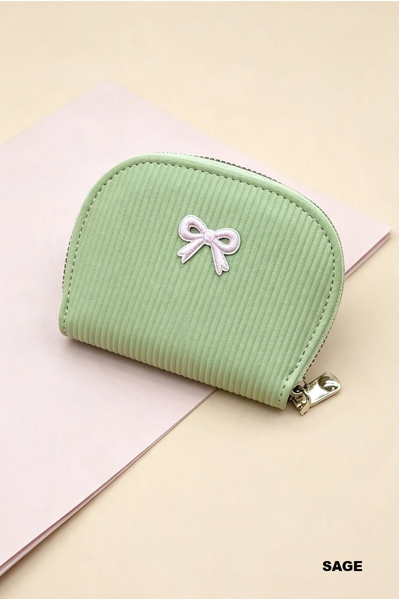 Coquette Bow Card Wallet