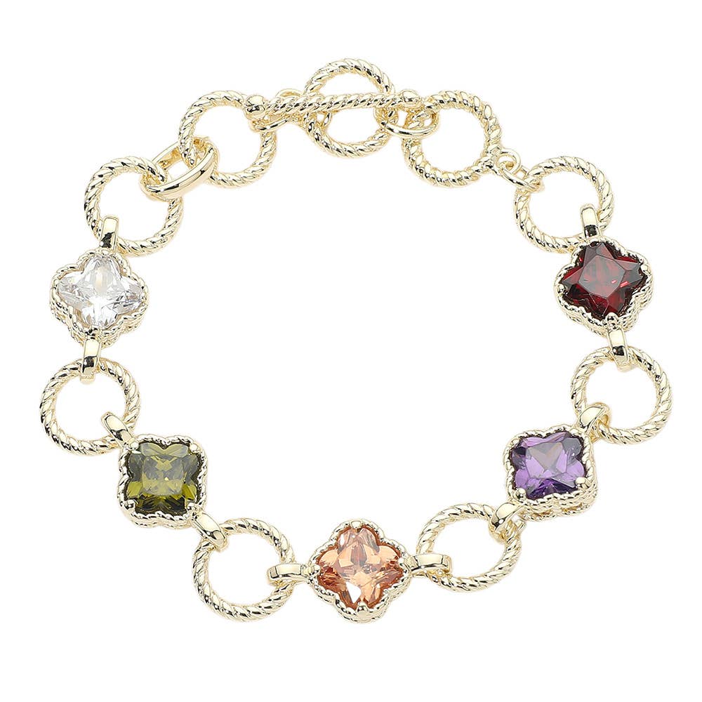 Ring Link Toggle Bracelet