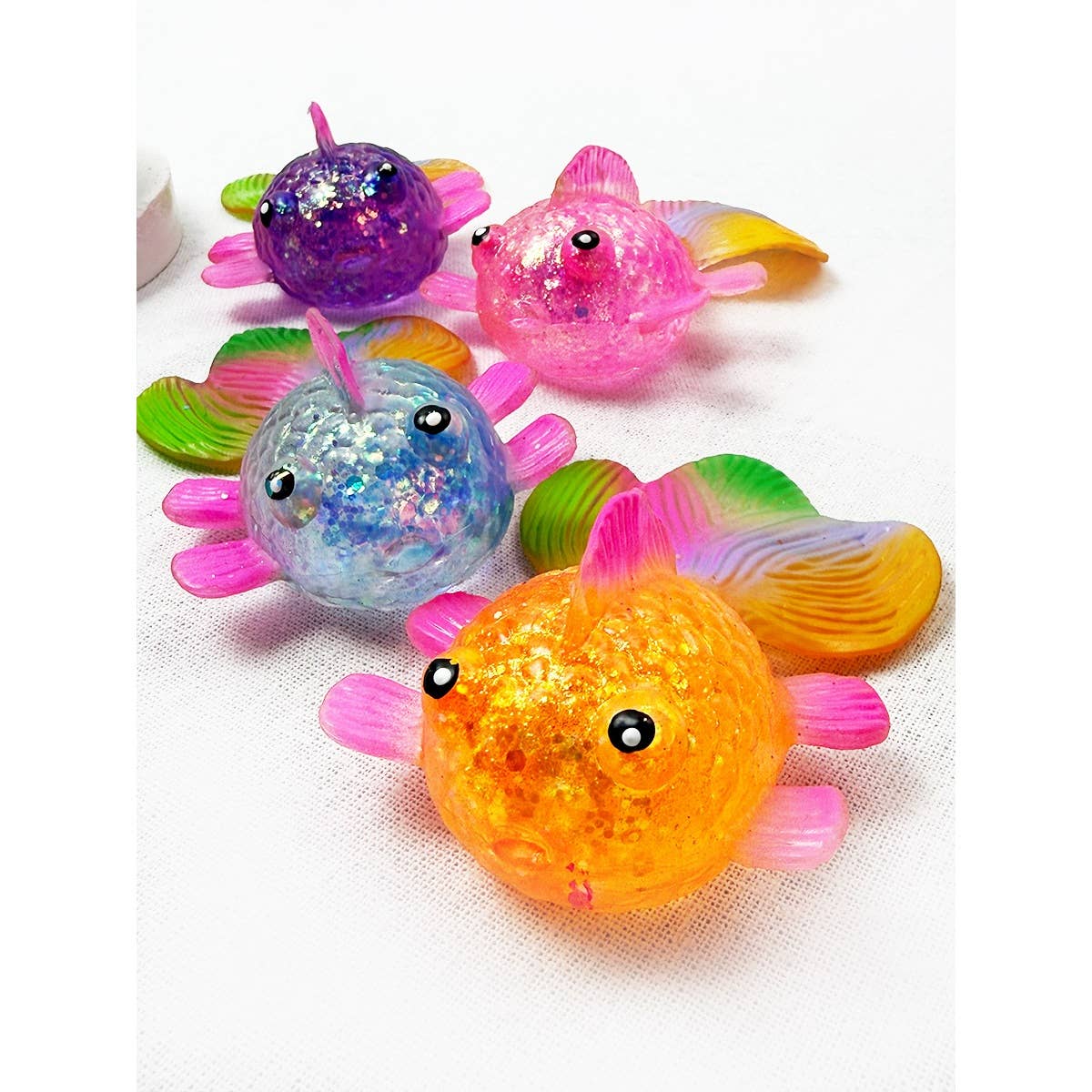 Gradient Color Maltose Gold Fish Squishy