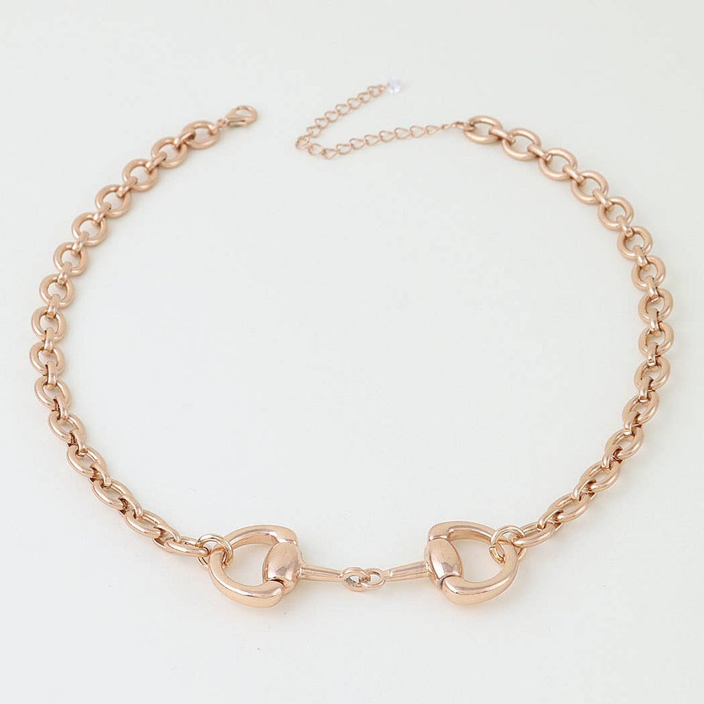 Polished Toggle Chain Necklace