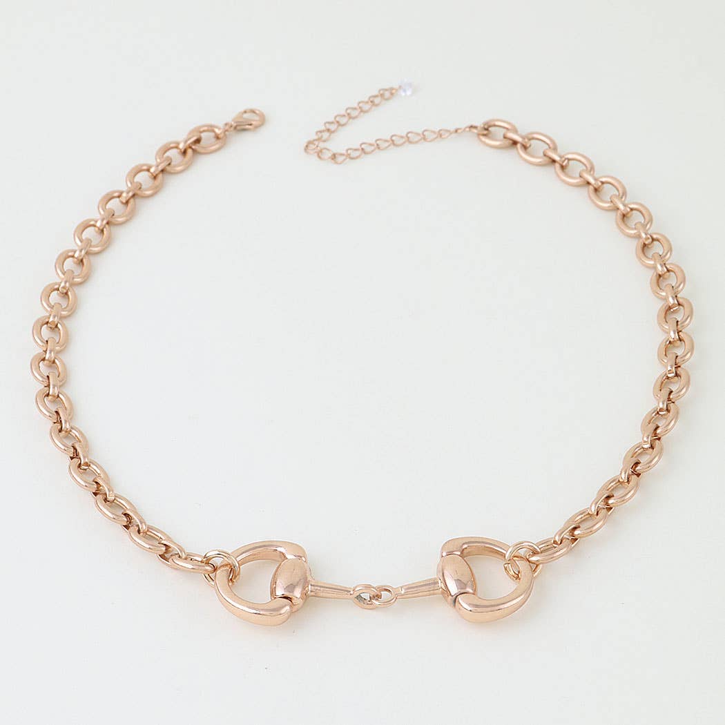 Polished Toggle Chain Necklace