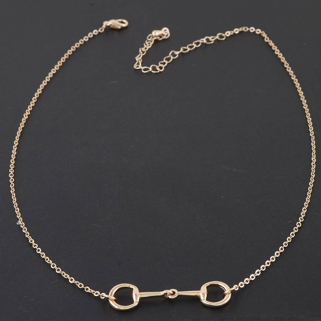 Interlocked Wind Up Chain Necklace