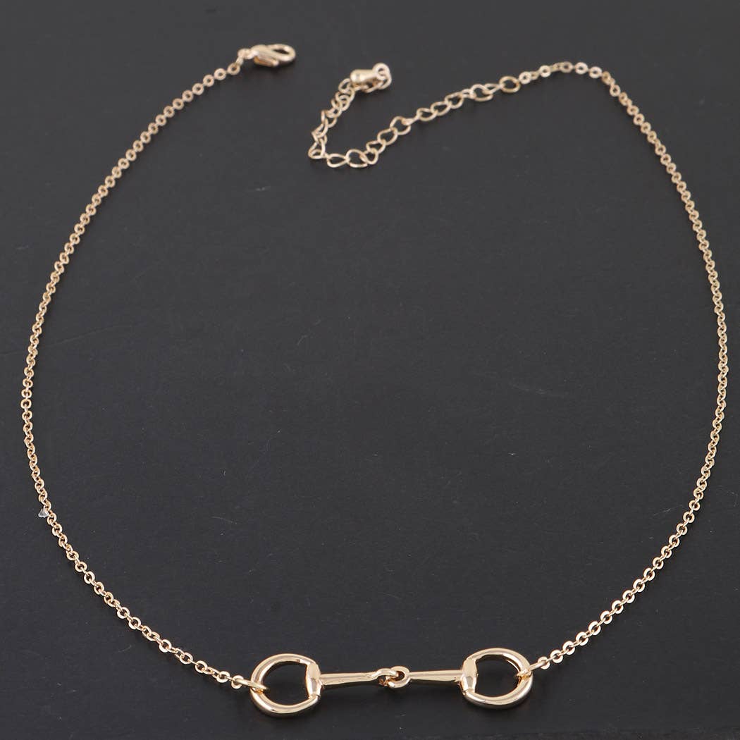 Interlocked Wind Up Chain Necklace
