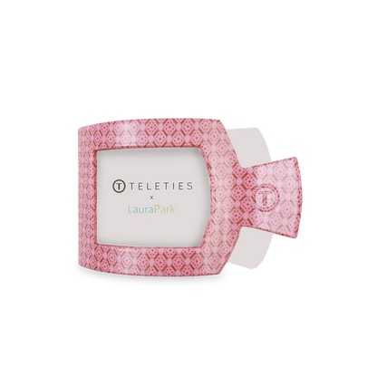 Berry Cozy Medium Flat Square Hair Clip