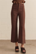 Brown Wide Leg Pants