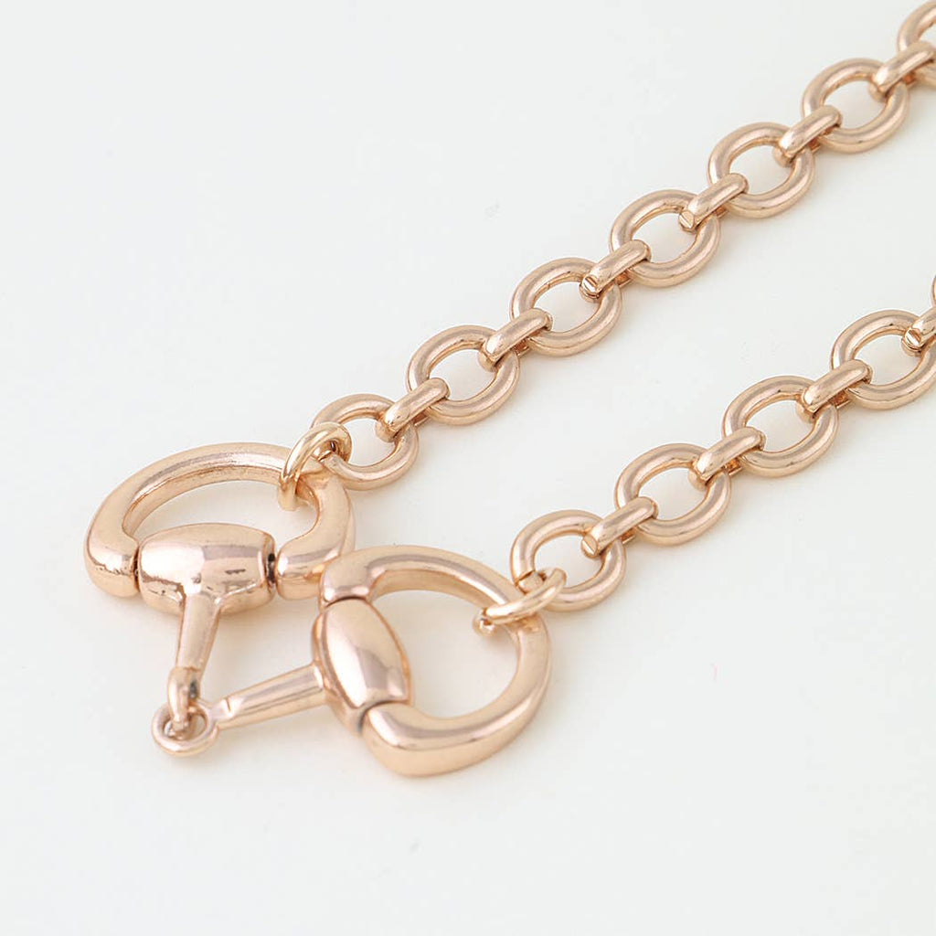 Polished Toggle Chain Necklace