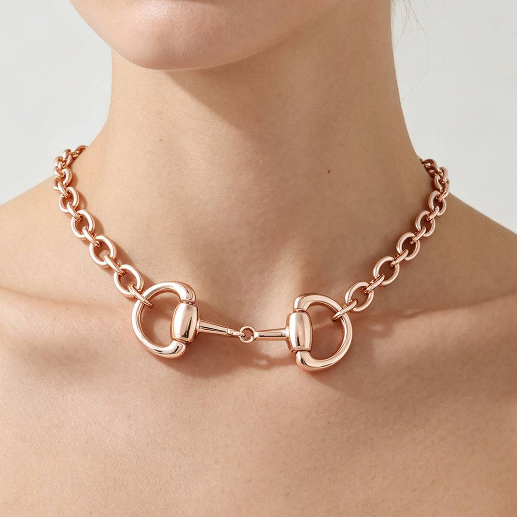 Polished Toggle Chain Necklace