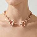 Polished Toggle Chain Necklace