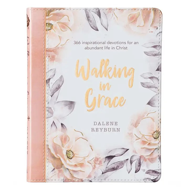Devotional Walking in Grace Faux Leather