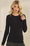 Pure Comfort LuxeAir Ribbed Long Sleeve Top