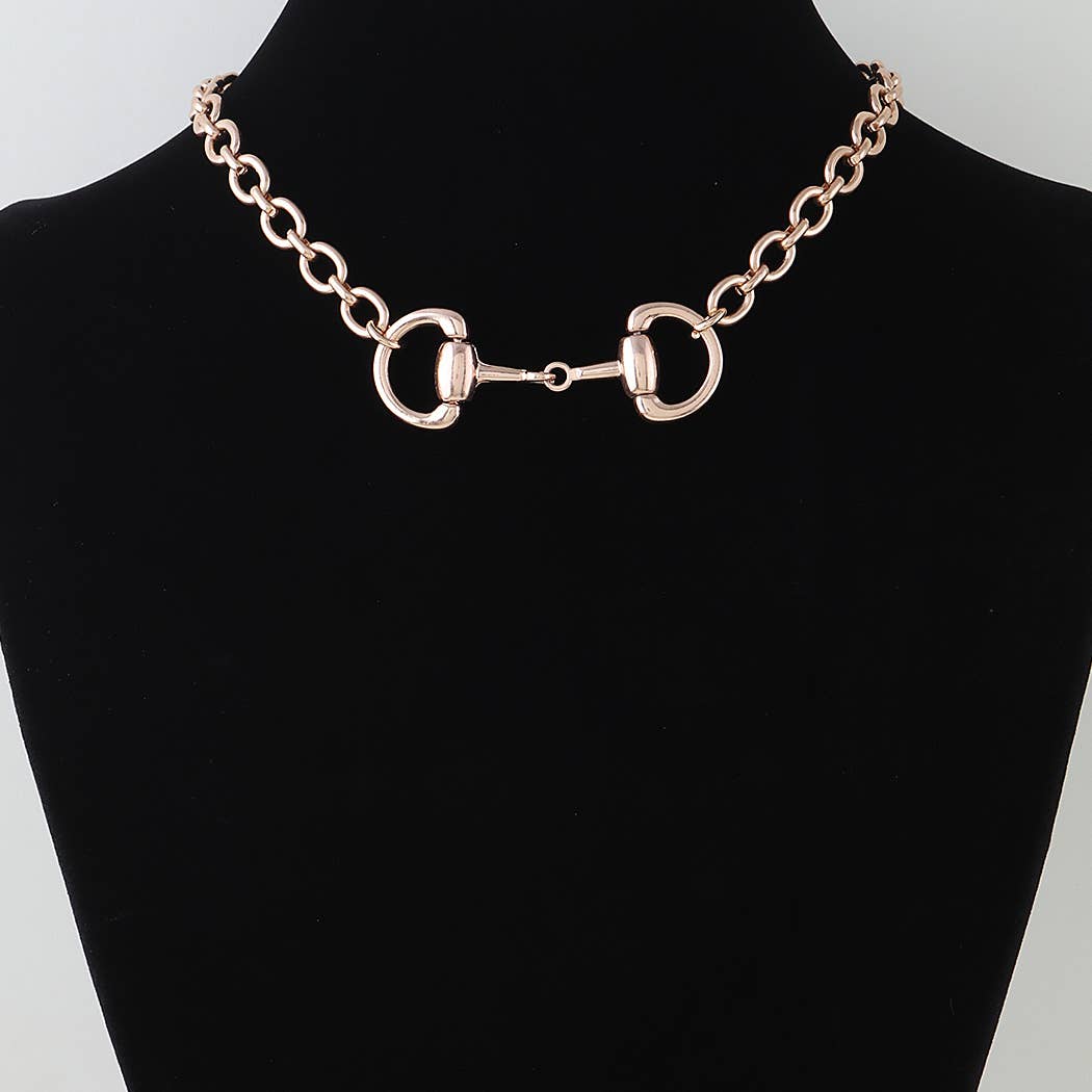 Polished Toggle Chain Necklace