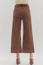 Espresso Hem Pants