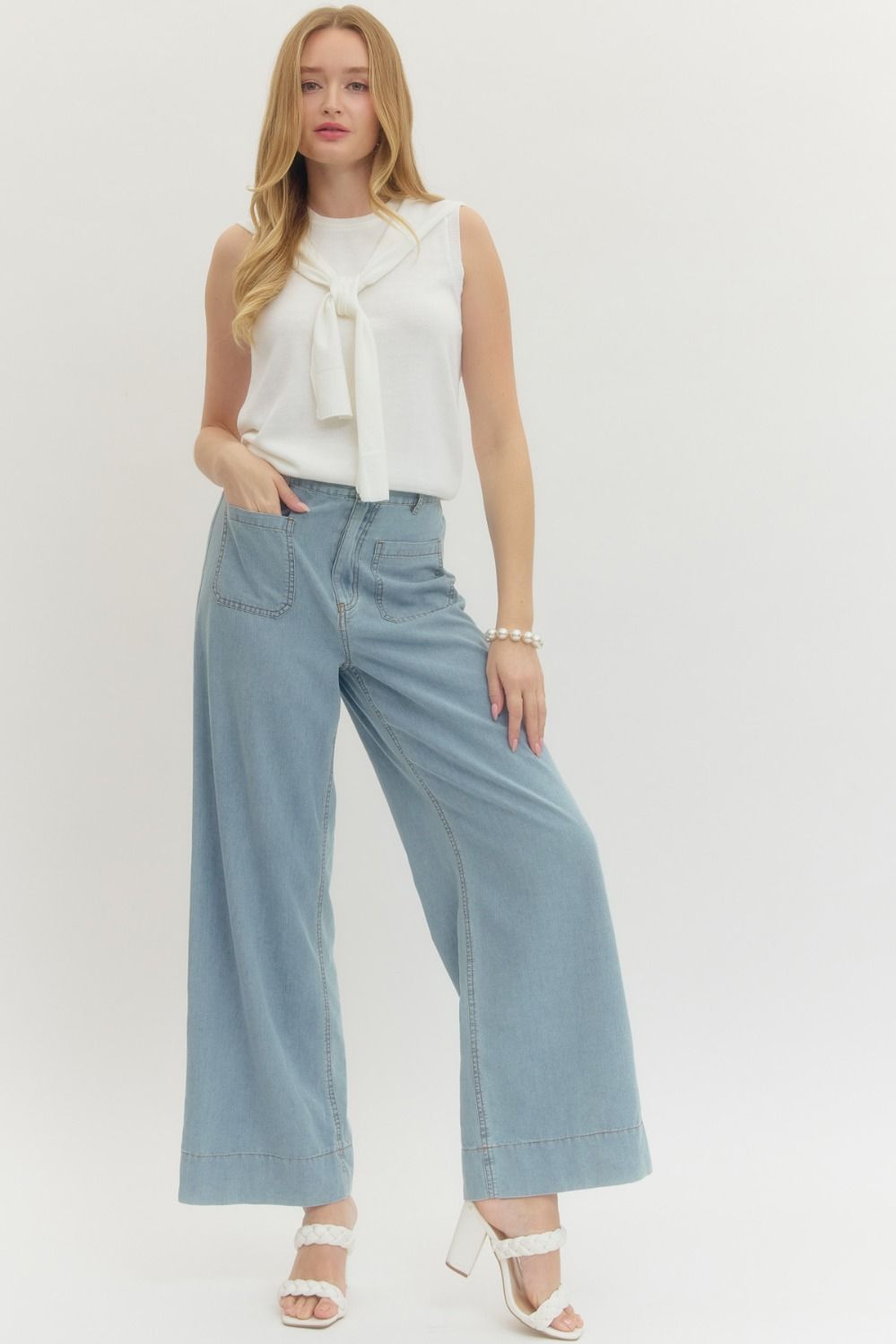Ivory Allure Blouse