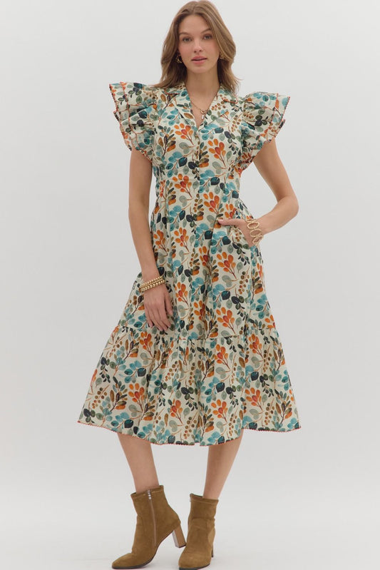 Autum Bloom Dress