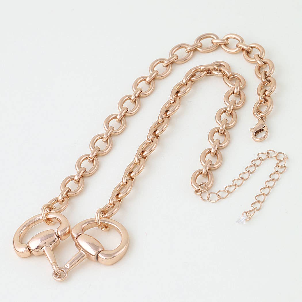 Polished Toggle Chain Necklace