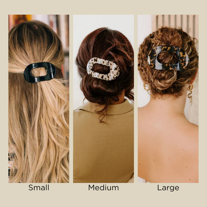Teleties Round Hair Clip - Small