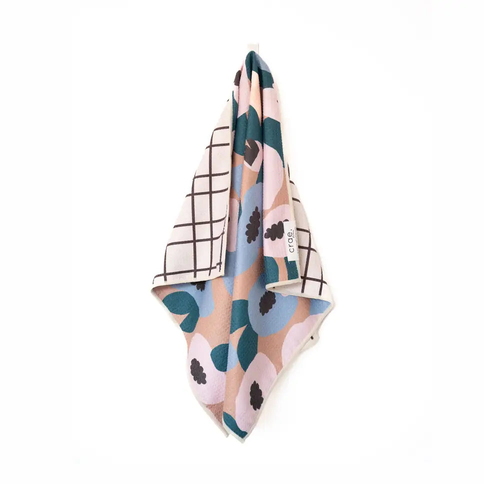 Lily Plaid - Reversible Hand Towel