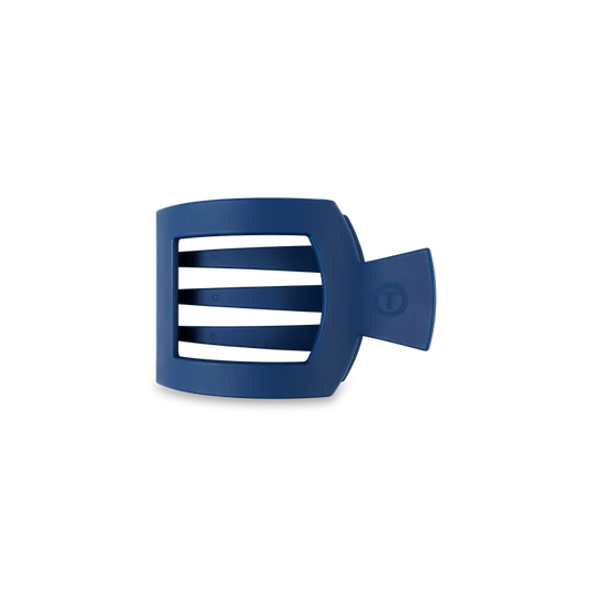 Midnight Rain Small Flat Square Hair Clip