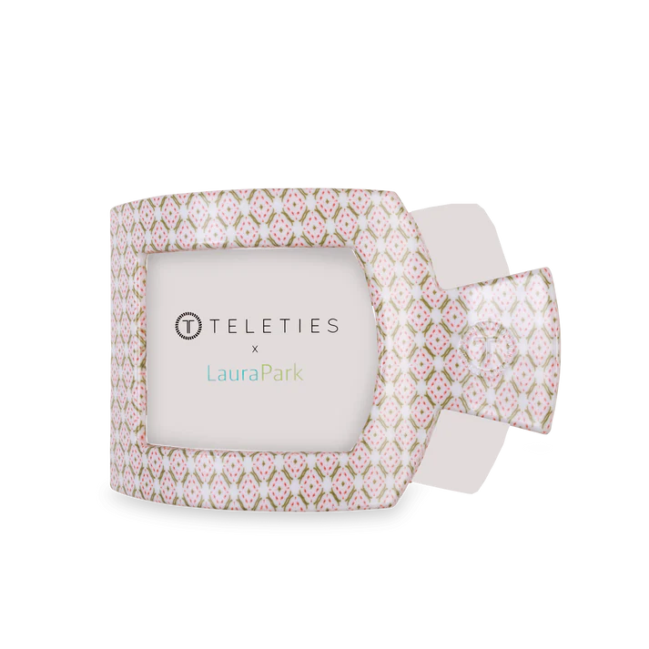 Pine & Pearl Large Flat Square Hair Clip