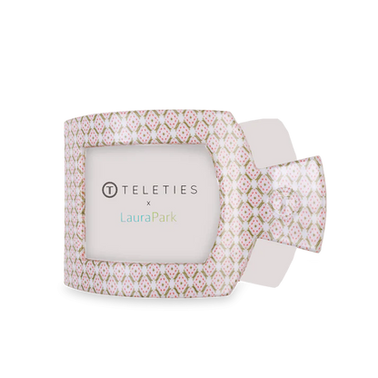 Pine & Pearl Large Flat Square Hair Clip