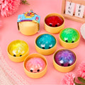 Golden Glitter Dumpling Stress Relief Squishy